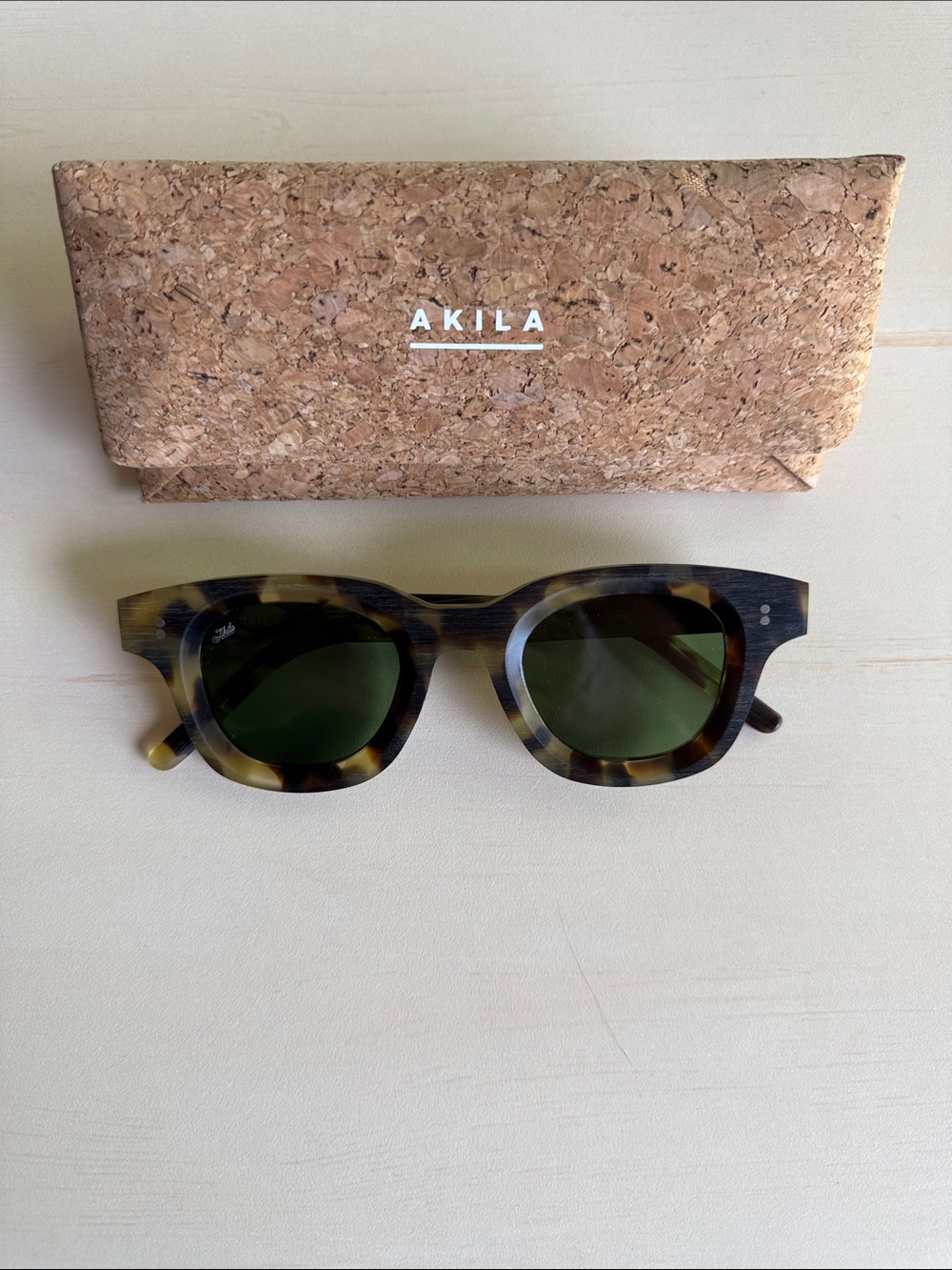Akila tortoise shell sunglasses